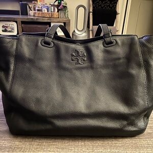 Tory Burch Leather McGraw Baby Tote
